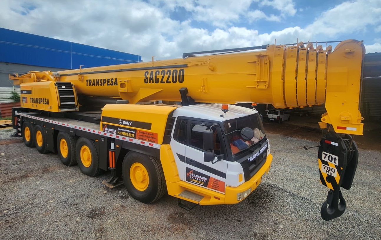 Guindaste Para Içamento Em Obras Industriais??